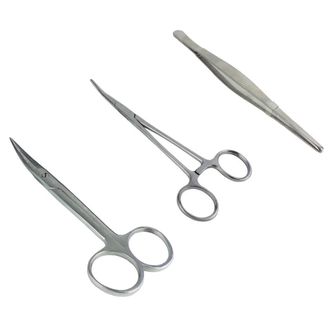 Набор хирургических инструментов. 3 предмета