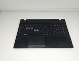 Топкейс  для ноутбука Samsung NP300V5A, NP300V5A-S18RU с клавиатурой + тачпад (нет 5 кнопок) (комиссионный товар)