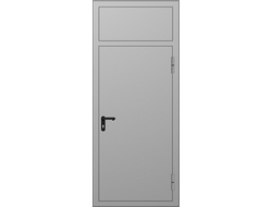 Двупольная глухая дверь с фрамугой с огнестойкостью EI 30, EI 45, EI 60