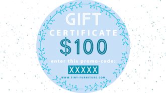 Gift certificate ($50, $100, $200, $500)