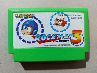 №181 Rock Man 3 - Mega Man 3 для Famicom / Денди (Япония)