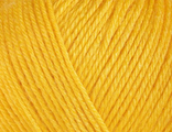 Желтый арт.812  Baby wool 40%: Акрил 40%: Мериносовая шерсть 20%: Кашемир ПА 50 г /175 м