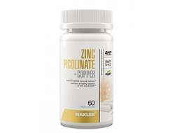 (Maxler) Zinc Picolinate + Copper - (60 капс)