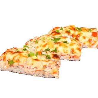 Суси-пицца с лососем