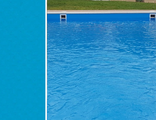 Пленка однотонная для бассейна голубая ширина 1,65 м