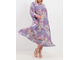 Нарядное женское платье из шифона Арт. 15911-5428 (Цвет сиреневый) Размеры 62-76