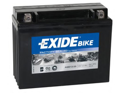 Аккумулятор EXIDE AGM12-23 (YTX24HL-BS)