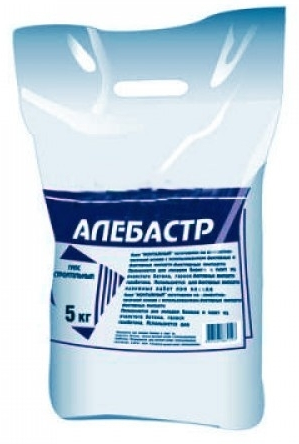 Алебастр  3 , 5 , 15 кг. Химторг