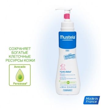 Mustela - Крем для тела увлажняющий «Hydra-Bebe» детский, 300 мл