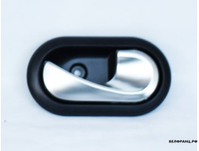 Ручка двери внутр. правая (серебро) Renault Duster/Sandero ASAM аналог 8200604782 8200735218