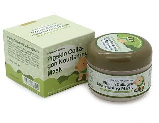 BIOAQUA Pigskin Collagen Nourishing Mask Коллагеновая питательная маска для лица, 100 гр. 780504