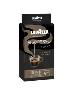 Кофе молотый Lavazza Espresso (Эспрессо) в/у, 250г