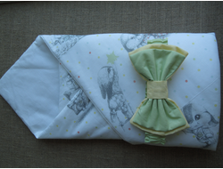 Одеяло - конверт в хлопке (весна, д./сезон), р-р: 93*93 см.