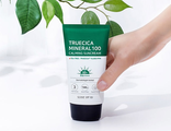 Мягкий солнцезащитный крем для чувствительной кожи Some by mi TRUECICA MINERAL 100 Calming Suncream SPF 50+ PA++++