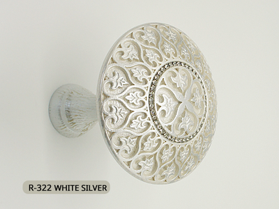 R 322, серия Magestic. Настенные крепления для штор, кистей и подхватов