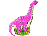 Шар (14&#039;&#039;/36 см) Мини-фигура, Динозавр диплодок, Фуше, 1 шт.