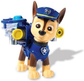 Фигурка спасателя с рюкзаком-трансформером Chase Щенячий патруль Paw Patrol  (Артикул JD801)