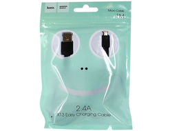 Кабель micro USB 2.4A HOCO X13 1м