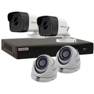 Комплект видеонаблюдения &quot; IP 2MP Full HD&quot; Для улицы и помещений