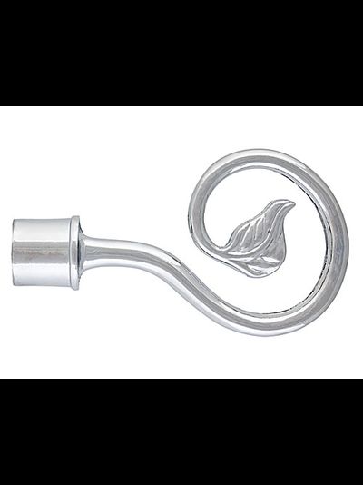 "Лукка", пара наконечников для круглых металлических карнизов. 16 мм