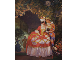 Арлекин и дама, по мотивам картины К.А. Сомова (алмазная мозаика) mz-ml-my avmn