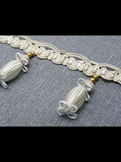 Арт. Premium02. Бахрома с бубенчиками для дизайна штор