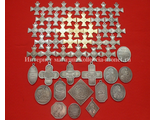 Коллекция Георгиевских крестов и редких царских медалей - 47 штук без повторов!