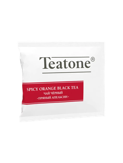 Чай чёрный ПРЯНЫЙ АПЕЛЬСИН "Teatone" в пакетиках (300 шт x 1,8 гр)