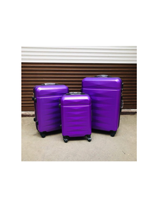 Комплект из 3х чемоданов King of King S,M,L Фиолетовый