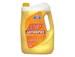 Антифриз AGA Z65 желтый, 5 кг.