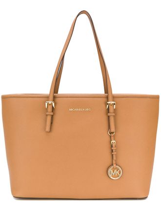 Сумка Michael Kors Jet Set Travel Light-brown / Светло-коричневая