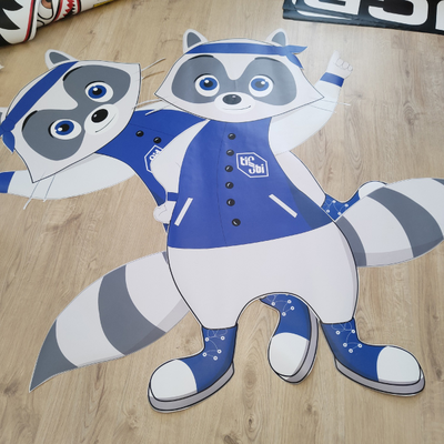 Печать на самоклейке (оракал, oradget, dls и т.д.)