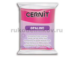 полимерная глина Cernit Opaline, цвет-magenta 460 (маджента), вес 56 грамм