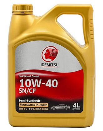 Моторное масло IDEMITSU S-S SN/CF 10W-40 4л