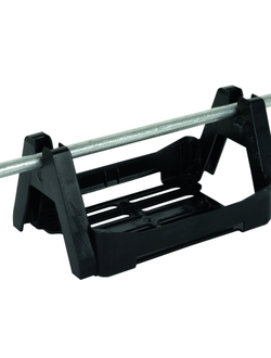 253051 Держатель проводника на кровле тип KF2 Rd=8мм пластик