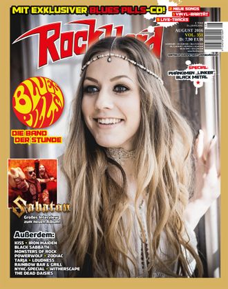 ROCK HARD Magazine August 2016 Blues Pills Cover ИНОСТРАННЫЕ МУЗЫКАЛЬНЫЕ ЖУРНАЛЫ, INTPRESSSHOP