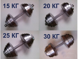 Гантель металлическая разборная
