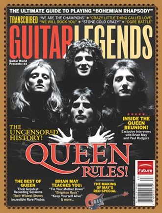 GUITAR LEGENDS Magazine Queen Special Иностранные музыкальные журналы, Intpressshop