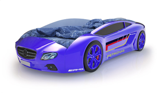 Кровать-машинка 3D "Road" Мерседес CAR (160х80) Пластик Gebau (Бельгия) + 200 бонусов