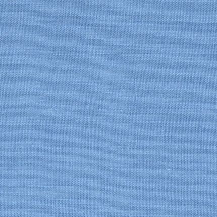 Голубая льняная ткань