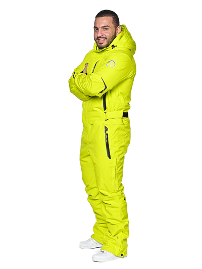 Мужской комбинезон  SNOW Headquarter  A-89001 ЛИМОННЫЙ