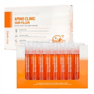 Филлер для волос с аминокислотами FarmStay Derma Cube Amino Clinic Hair Filler, 1 шт. 881729