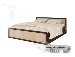 Кровать модульная спальня Модерн  ширина 1,6