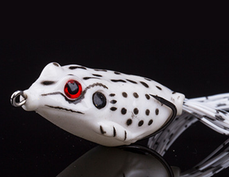 Воблер ThunderFrog Fishing (лягушка) 9гр, 5см,  белая