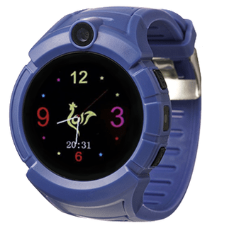 Детские часы Smart Baby Watch с GPS Q360 I8 - синие