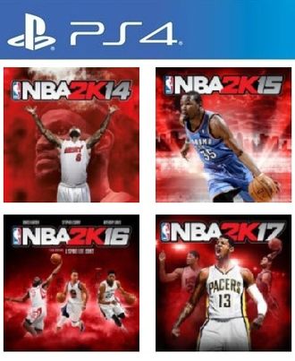 NBA 2K17/16/15/14 (цифр версия PS4)