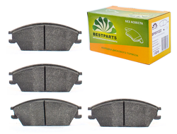 Колодки тормозные Hyundai Accent ТАГАЗ Getz Elantra 1.5, Pony 1.5 88-99г передние BESTPARTS  BP001322