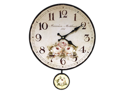 Настенные часы "Сан-Жармен" с маятником D320мм