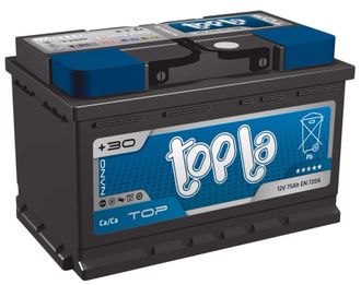 Автомобильный аккумулятор Topla Top JIS 75 R+ D26