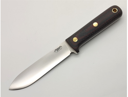 Нож Кефарт сталь N690 черно-красная микарта